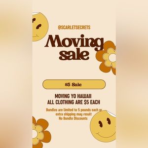 Moving to Hawaii sale